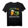 Angeln und Bier Fischen Sarkasmus Alkohol Lustig T-Shirt - Das perfekte Geschenk für Angler, Bierliebhaber & Freunde zu jedem Anlass