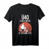 Ü40 Angeln Geschenk - Lustiges T-Shirt mit Spruch für Männer über 40, Papa, Opa & Angelbegeisterte zu Geburtstag, Weihnachten & Vatertag