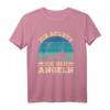 Mir Reicht's Ich Geh Angeln – Lustiges Angler T-Shirt mit Retrostreifen für Fischer, Damen, Herren & Kinder
