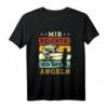 HapKoala Mir reichts ich geh angeln T-Shirt – Humoriges Geschenk für Angler zum runden Geburtstag