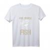 Fischer Geschenk - Lustiges 'Work Is For People Who Can't Fish' T-Shirt für Angler, Fischer & Freunde - Perfektes Geschenk für Geburtstag, Vatertag & Weihnachten