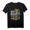 Mir reichts ich geh Angeln T-Shirt – Perfektes Geschenk für Fischer, Angler und Naturfreunde zu Weihnachten, Männertag & Geburtstag