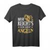 Mir reichts ich geh Angeln T-Shirt – Perfektes Geschenk für Fischer, Angler und Naturfreunde zu Weihnachten, Männertag & Geburtstag