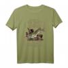 Hecht Angler Spruch T-Shirt - Zum Angeln geboren, zur Arbeit gezwungen - Vintage Design, perfektes Geschenk für Angler mit Humor