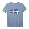 Angeltour Schweden 2023 Angler Design T-Shirt – Perfekt für Schweden-Urlaub & Angelfans