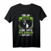 Bin am Angeln keine Tipps Bier bringen Abflug T-Shirt – Lustiges Fischer Spruch Geschenk für Angler zu Weihnachten & Geburtstag