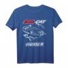 Wels Angeln T-Shirt - Big Cat Hunter für leidenschaftliche Süßwasserangler, perfekt für Boot und Ufer, ideal als Geschenk