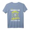 Geboren zum Angeln gezwungen zum Arbeiten - Angler T-Shirt als Geschenkidee für Fischer und Angler, perfekt für Geburtstag & Weihnachten