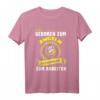 Geboren zum Angeln gezwungen zum Arbeiten - Angler T-Shirt als Geschenkidee für Fischer und Angler, perfekt für Geburtstag & Weihnachten