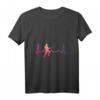 Herzschlag Angler T-Shirt – Perfektes Geschenk für Angler, Fischer & Naturfreunde zu Weihnachten, Männertag & Geburtstag