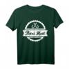 Petri Heil T-Shirt für Fischer und Angler – Glücksbringer für Erfolg beim Angeln, klassisch geschnitten mit Fischerhaken-Design