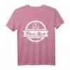 Petri Heil T-Shirt für Fischer und Angler – Glücksbringer für Erfolg beim Angeln, klassisch geschnitten mit Fischerhaken-Design