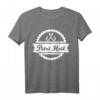 Petri Heil T-Shirt für Fischer und Angler – Glücksbringer für Erfolg beim Angeln, klassisch geschnitten mit Fischerhaken-Design