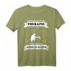 Ich brauche keine Therapie, ich muss nur Angeln gehen - Lustiges Hobby T-Shirt für Fischer & Angler, perfektes Geschenk für Angelbegeisterte