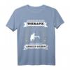 Ich brauche keine Therapie, ich muss nur Angeln gehen - Lustiges Hobby T-Shirt für Fischer & Angler, perfektes Geschenk für Angelbegeisterte
