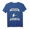 Ich brauche keine Therapie, ich muss nur Angeln gehen - Lustiges Hobby T-Shirt für Fischer & Angler, perfektes Geschenk für Angelbegeisterte