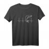 Hecht Angeln Herzschlag Puls T-Shirt für Fischer und Angler – Klassisch geschnitten, perfekt für Angelabenteuer in Natur und Wasser