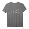 Hecht Angeln Herzschlag Puls T-Shirt für Fischer und Angler – Klassisch geschnitten, perfekt für Angelabenteuer in Natur und Wasser