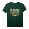 60 Jahre Geburtstag Angler T-Shirt mit Hecht Spruch – Lustiges Geschenk für Fischer, Papa, Opa & Onkel zum Jubiläum