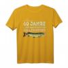 60 Jahre Geburtstag Angler T-Shirt mit Hecht Spruch – Lustiges Geschenk für Fischer, Papa, Opa & Onkel zum Jubiläum