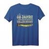 60 Jahre Geburtstag Angler T-Shirt mit Hecht Spruch – Lustiges Geschenk für Fischer, Papa, Opa & Onkel zum Jubiläum