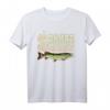 60 Jahre Geburtstag Angler T-Shirt mit Hecht Spruch – Lustiges Geschenk für Fischer, Papa, Opa & Onkel zum Jubiläum