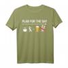 Lustiges Angler T-Shirt für Erwachsene - Plan For The Day Coffee Fish Beer Humor Shirt für Männer und Frauen, ideales Fischergeschenk für Freund und Ehemann
