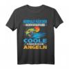 Lustiges Angel-T-Shirt für Mädchen mit Spruch – Perfekt für Angelausflüge, Weihnachten & Geburtstag für junge Anglerinnen