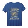Herren Ob Es Ein Leben Nach Dem Tod Gibt Stör Mich Beim Angeln T-Shirt – Lustiges Angleroutfit für Papa & Freunde bei Angelausflügen