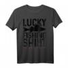 Zander Angeln Glücksbringer T-Shirt – Lustiges Angler Geschenk für Fischer & Angler Fans
