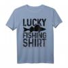 Zander Angeln Glücksbringer T-Shirt – Lustiges Angler Geschenk für Fischer & Angler Fans