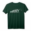 Angler Evolution T-Shirt mit Fisch und Humor - Lustiges Geschenk für Angler, Fischliebhaber, Kinder und Erwachsene zu Weihnachten, Ostern und Geburtstag