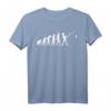 Angler Evolution T-Shirt mit Fisch und Humor - Lustiges Geschenk für Angler, Fischliebhaber, Kinder und Erwachsene zu Weihnachten, Ostern und Geburtstag