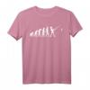Angler Evolution T-Shirt mit Fisch und Humor - Lustiges Geschenk für Angler, Fischliebhaber, Kinder und Erwachsene zu Weihnachten, Ostern und Geburtstag