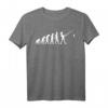 Angler Evolution T-Shirt mit Fisch und Humor - Lustiges Geschenk für Angler, Fischliebhaber, Kinder und Erwachsene zu Weihnachten, Ostern und Geburtstag