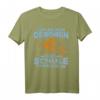 Zum Angeln geboren zur Schule gezwungen T-Shirt - Lustiges Angler Spruch für Schüler, Geburtstag & Weihnachten Geschenkidee