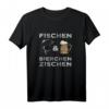 HapKoala Bier T-Shirt für Angler – Lustiges Fischer Design für entspannte Tage am Wasser mit Freunden