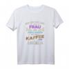 Damen Hobby T-Shirt Kaffee & Angeln - Lustiges Geschenk für Frauen & Freundinnen mit Spaß am Angeln und Kaffee