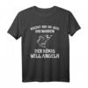 Reichet Mir Die Rute - Lustiges Fischer T-Shirt für Angler, Hobbyfischer & Angelliebhaber, Damen, Herren & Kinder