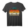 Vintage Retro Angeln T-Shirt für Fischer – Perfekt für Hobby- und Profiangler, geeignet für Fliegenfischen, Raubfischangeln & mehr