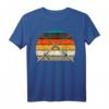 Vintage Retro Angeln T-Shirt für Fischer – Perfekt für Hobby- und Profiangler, geeignet für Fliegenfischen, Raubfischangeln & mehr