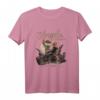 Zum Angeln geboren zur Schule gezwungen Zander T-Shirt – Lustiges Fisch Motiv für echte Angler, klassisch geschnitten