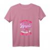 Damen Anglerin T-Shirt mit V-Ausschnitt – Perfektes Geschenk für Fischerinnen, Angelpartnerinnen & Angelfreundinnen