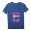 Damen Anglerin T-Shirt mit V-Ausschnitt – Perfektes Geschenk für Fischerinnen, Angelpartnerinnen & Angelfreundinnen