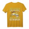 Zum Angeln Geboren Zur Arbeit Gezwungen Angler T-Shirt – Perfekt für leidenschaftliche Fischer und Hobby-Angler