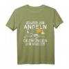 Angler & Fischer - Geboren Zum Angeln T-Shirt mit lustigem Spruch, Perfekt als Geschenk für passionierte Fischer und Angler