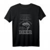 Wochenendprognose Walleye Angeln Chance Von Bier T-Shirt – Lustiges Geschenk für Fischer, Bierliebhaber und Angler zum Geburtstag, Weihnachten oder Vatertag