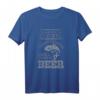 Wochenendprognose Walleye Angeln Chance Von Bier T-Shirt – Lustiges Geschenk für Fischer, Bierliebhaber und Angler zum Geburtstag, Weihnachten oder Vatertag