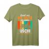 Reicht mir die Rute ihr Narren Uschi will angeln T-Shirt – Lustiges Anglergeschenk für Uschi zum Geburtstag & Weihnachten