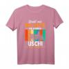 Reicht mir die Rute ihr Narren Uschi will angeln T-Shirt – Lustiges Anglergeschenk für Uschi zum Geburtstag & Weihnachten